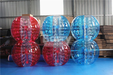 1,2 palla della bolla del PVC TPU di dimensione di m. 1.5m 1.8m per il gioco di calcio all'aperto di sport del gioco