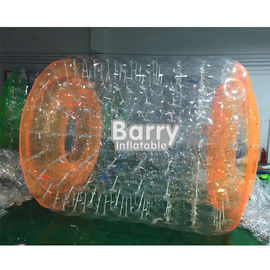 Gioco della palla di rullo dell'acqua su misura PVC/di TPU nella palla gonfiabile dell'acqua del campo da giuoco del parco acqua/della piscina