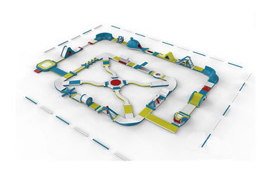 Un parco a tema gonfiabile di 65 uomini per divertimento della famiglia 10 Ft di altezza