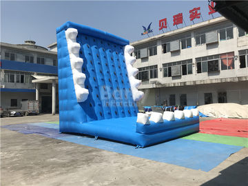 Parete commerciale all'aperto di arrampicata dei bambini dei giochi gonfiabili di sport del PVC