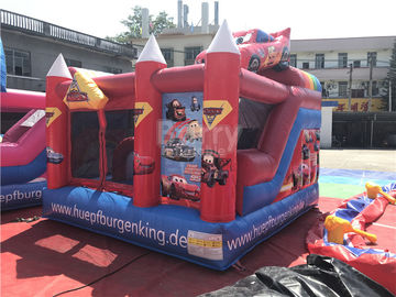 Rimbalzo gonfiabile Combos, giochi divertenti dei bambini del castello dell'automobile variopinta della Camera di rimbalzo