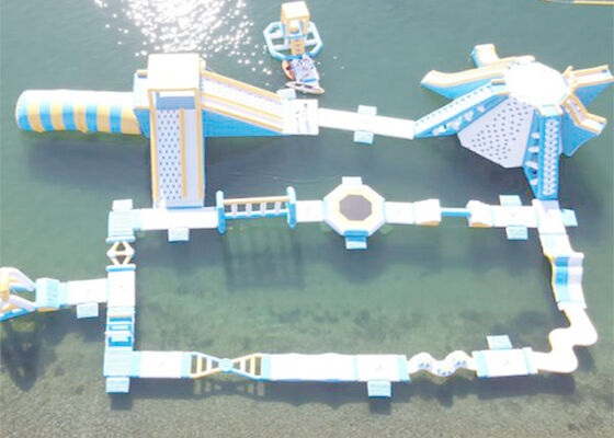 Giochi gonfiabili del parco dell'acqua dei giocattoli commerciali per i bambini e gli adulti