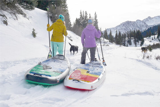 Bordo Logo Custom del SUP di Ski Facility Inflatable del fanatico