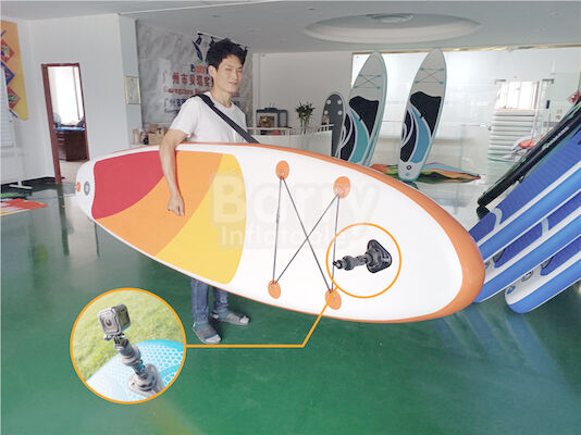Bordo gonfiabile di Isup del surf del PVC con l'interfaccia di Selfie Cmara