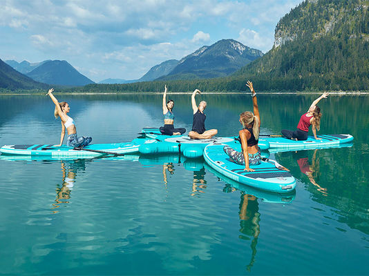 Stazioni di aggancio gonfiabile del bordo di pagaia del binario del SUP di YOGA dei posti di Venus Hub 8 di forma fisica 9' 7