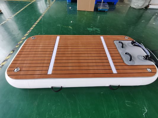 Colore di galleggiamento gonfiabile 3x1m su ordine di legno del bacino della barca