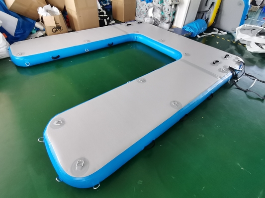 Il punto U di goccia modella la barca gonfiabile Jet Ski Platform del pontone di galleggiamento del bacino galleggiante