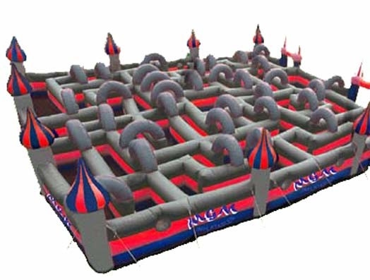 Camera gonfiabile impermeabile Maze Outdoor Playground Equipment di rimbalzo