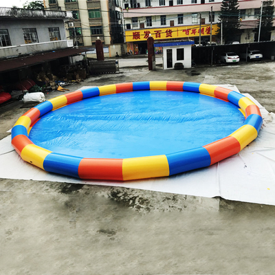 Stampa rotonda di Plato Portable Water Pool Logo del diametro 10m
