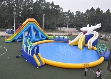 Parco dell'acqua dei giochi di esplosione di spettacolo l'ultimi/acqua gonfiabili gioca per il lago