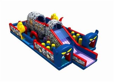 Giochi gonfiabili giganti all'aperto approvati di corsa ad ostacoli del CE per gli adulti