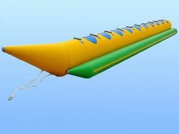 Giocattoli gonfiabili professionali dell'acqua, zattere gonfiabili portatili della barca di banana
