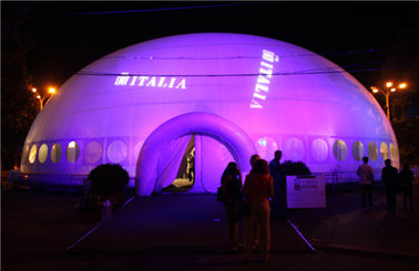 Tenda gonfiabile di illuminazione gigante, prezzo gonfiabile della tenda della cupola
