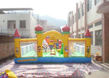 Castello rimbalzante gonfiabile della grande tela cerata del PVC EN71 per i giochi dei bambini