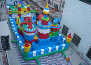 Campo da giuoco gonfiabile gonfiabile della città di divertimento del castello rimbalzante all'aperto gonfiabile dei bambini