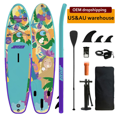 Surf su misura bordo gonfiabile del bordo di pagaia del SUP di doppio strato