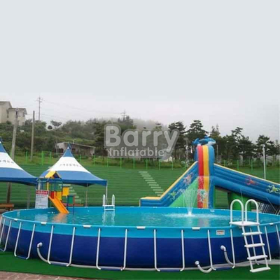 Stagno di acqua portatile su misura intorno alla piscina di contenitore mobile