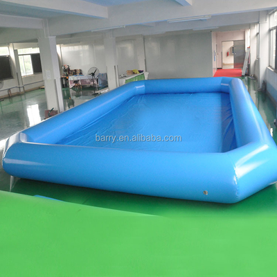 Logo su misura piscina gonfiabile materiale del PVC di EN71 0.6mm